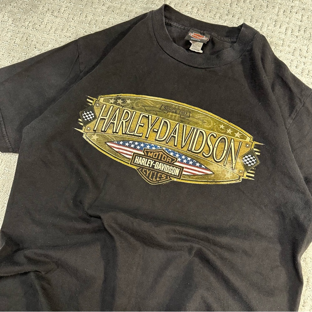 Harley-Davidson Black Graphic T-Shirt